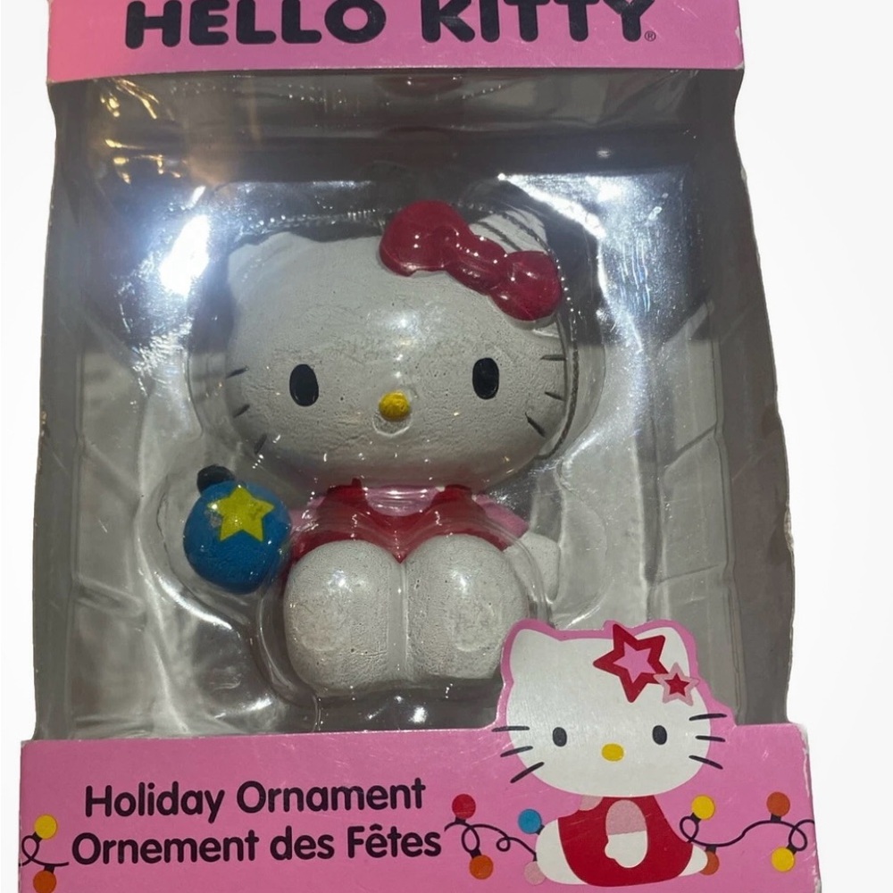 Hello Kitty Holiday Ornament - non breakable